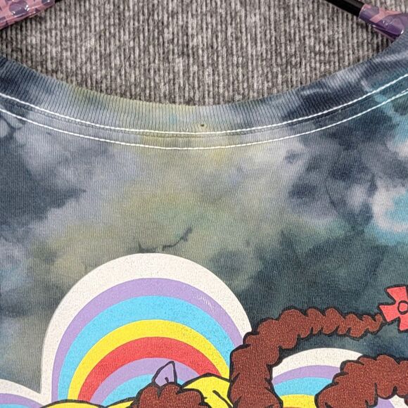 Nickelodeon Rugrats T-Shirt Womens 2XL Blue Reckless Duo BFF Long Sleeve Crop - Picture 10 of 12